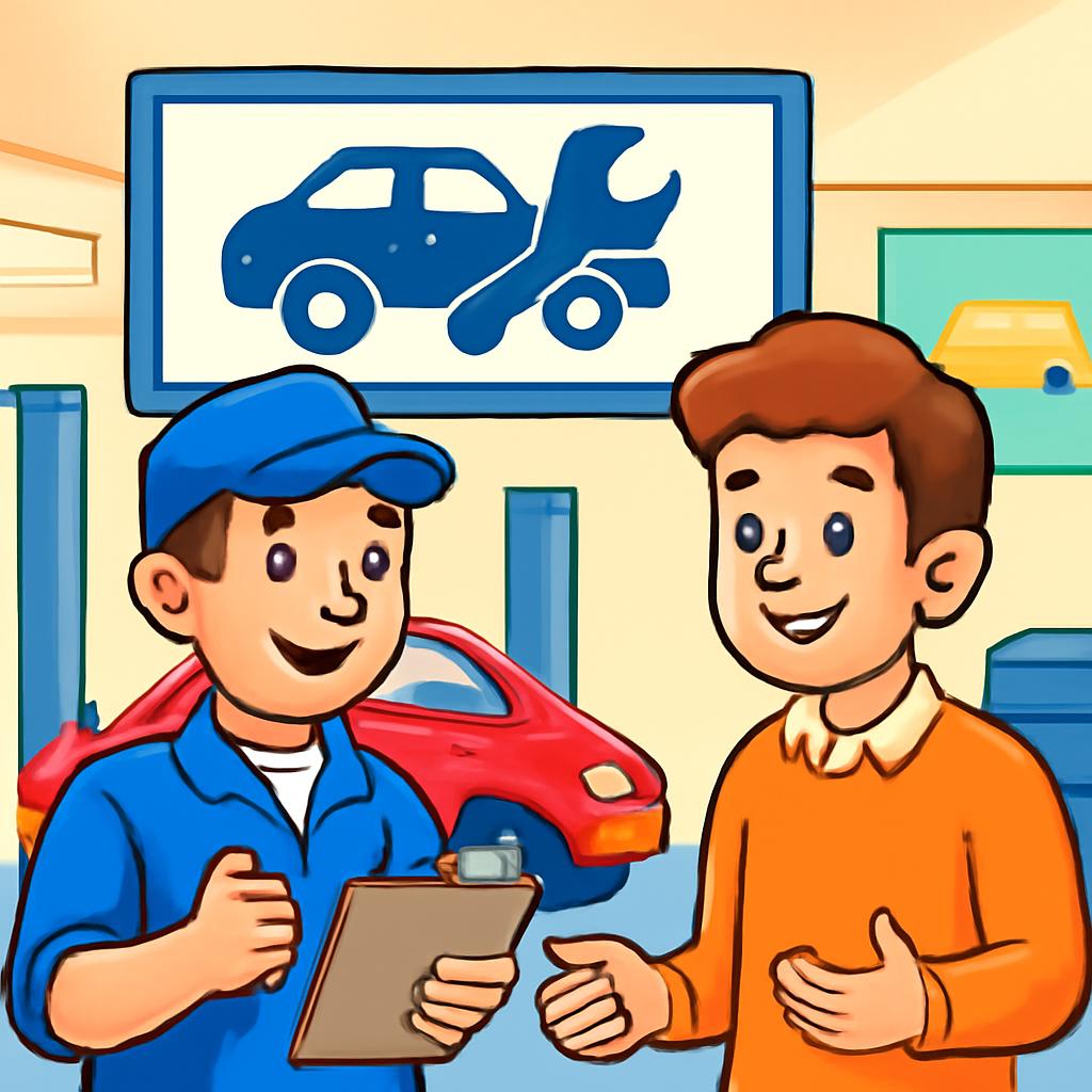 Мастер-приемщик, иллюстрация профессии