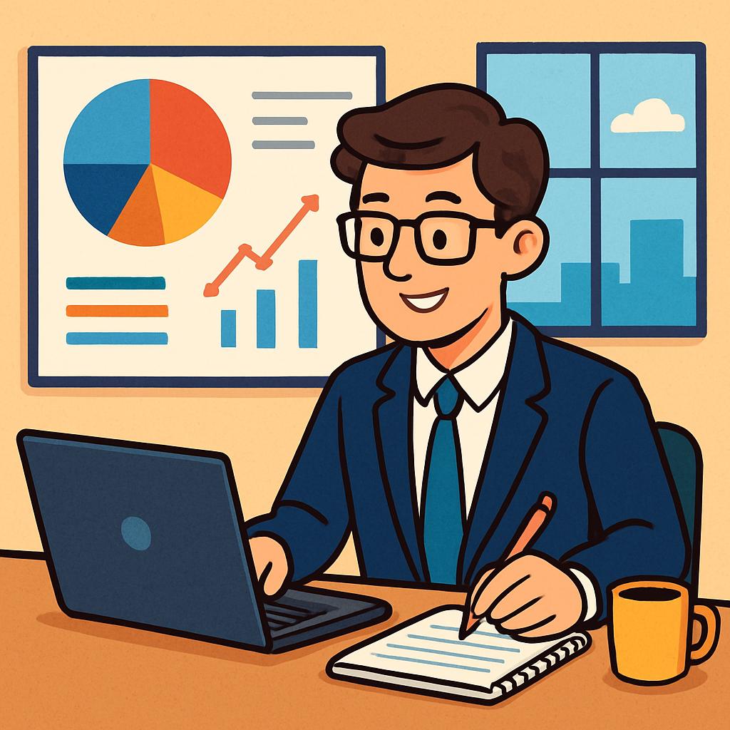 Аналитик, иллюстрация профессии