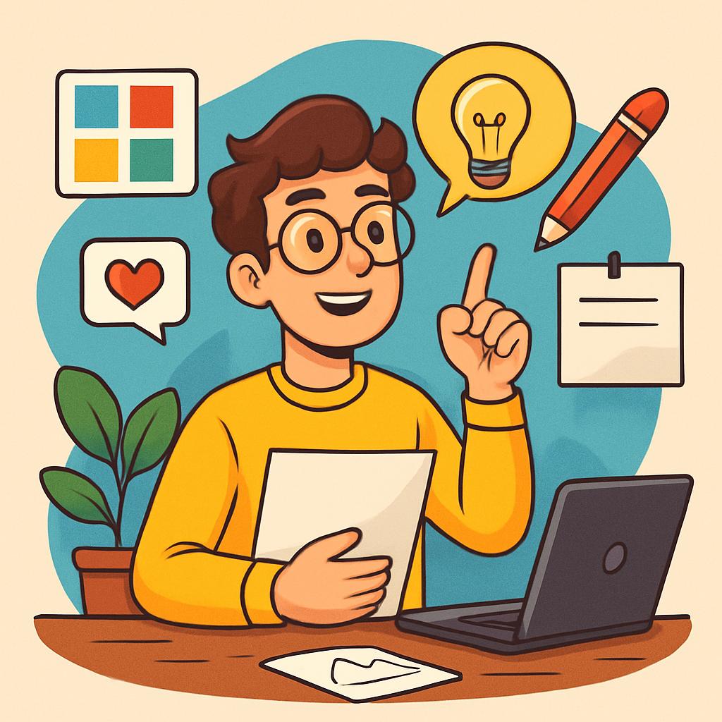 Креативный директор, иллюстрация профессии