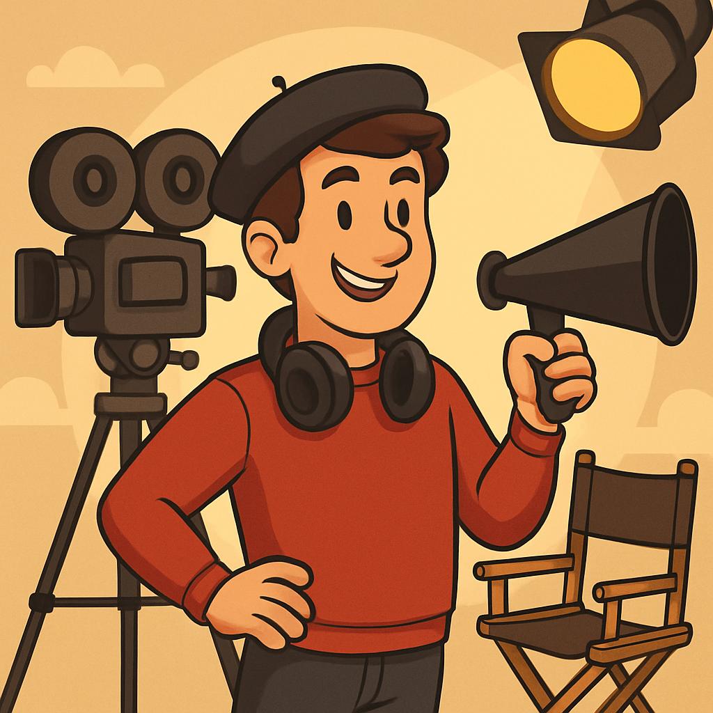 Режиссер, иллюстрация профессии