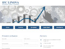 Оф. сайт организации www.linova.ru