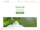 Оф. сайт организации green-lab-beauty-salon.business.site