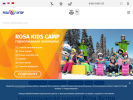 Официальная страница Роза Хутор, горнолыжный курорт на сайте Справка-Регион