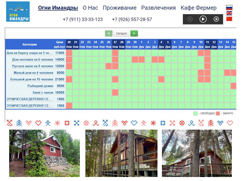 Огни Имандры, этническая деревня в Апатитах, территория База отдыха Огни  Имандры, 1 | адрес, телефон, режим работы, отзывы