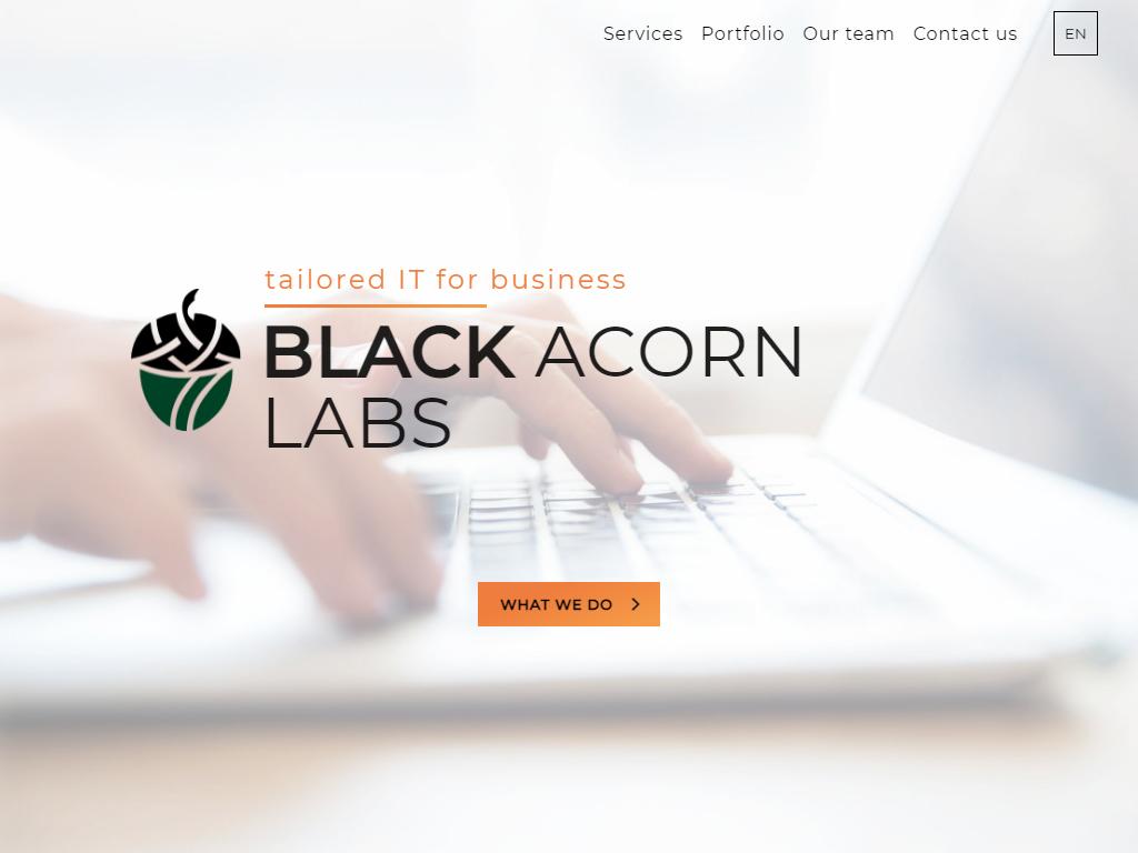 Black Acorn Labs, IT-компания на сайте Справка-Регион