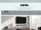 Оф. сайт организации loewe-shop.ru