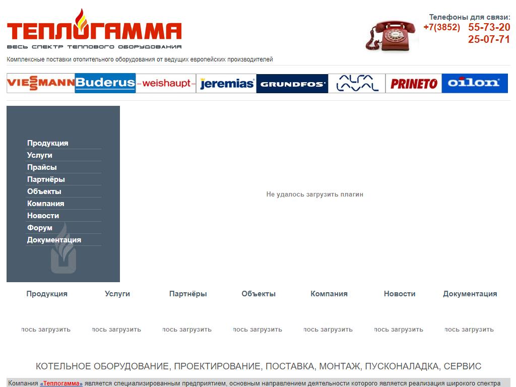 Теплогамма Инженерный центр, официальный представитель Viessmann на сайте Справка-Регион