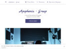 Оф. сайт организации apophenia-group.business.site