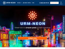 Оф. сайт организации urm-neon.ru