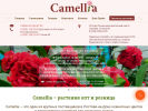 Оф. сайт организации camellia-cvety.ru