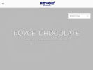 Оф. сайт организации roycechocolate.ru