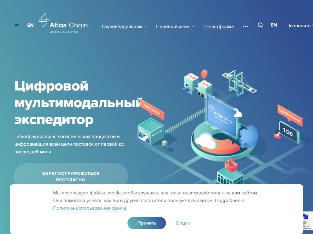 Atlas Chain, транспортно-логистическая компания на сайте Справка-Регион