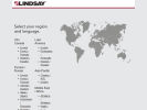 Официальная страница Lindsay International Rus, компания на сайте Справка-Регион
