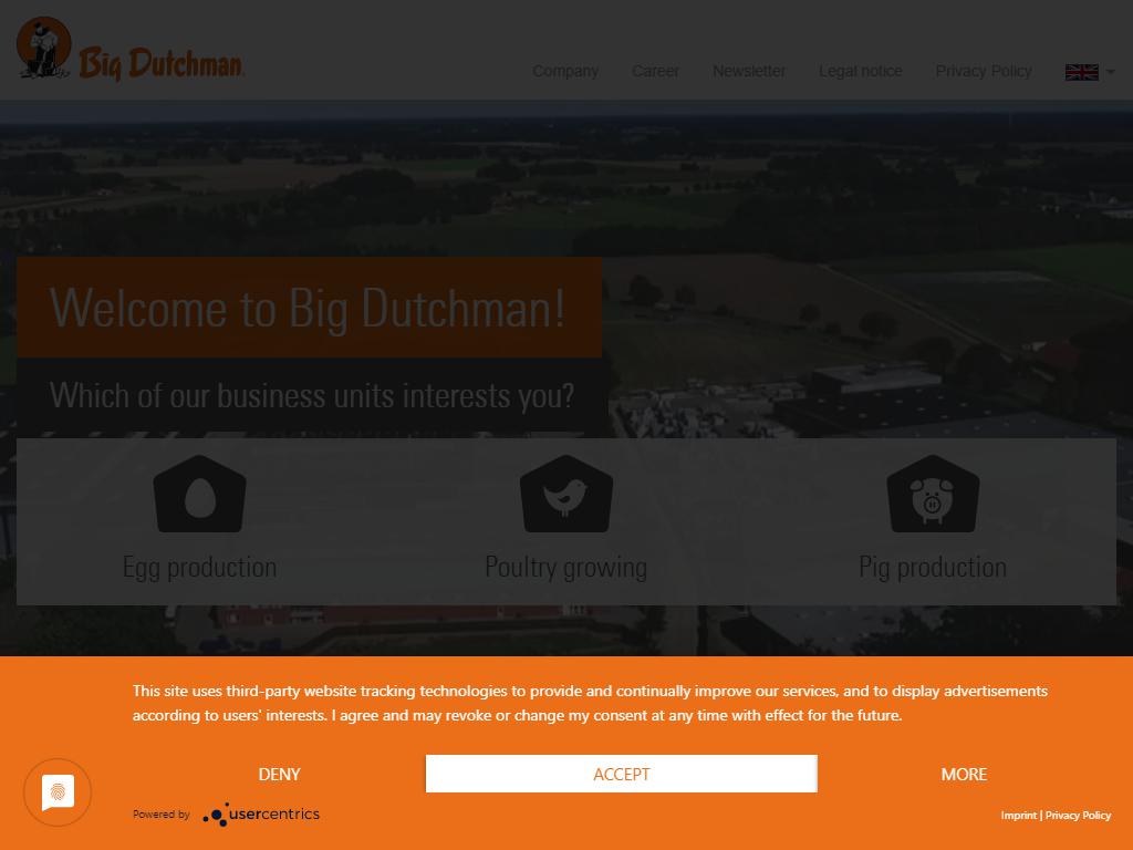 Big Dutchman, торговая компания на сайте Справка-Регион