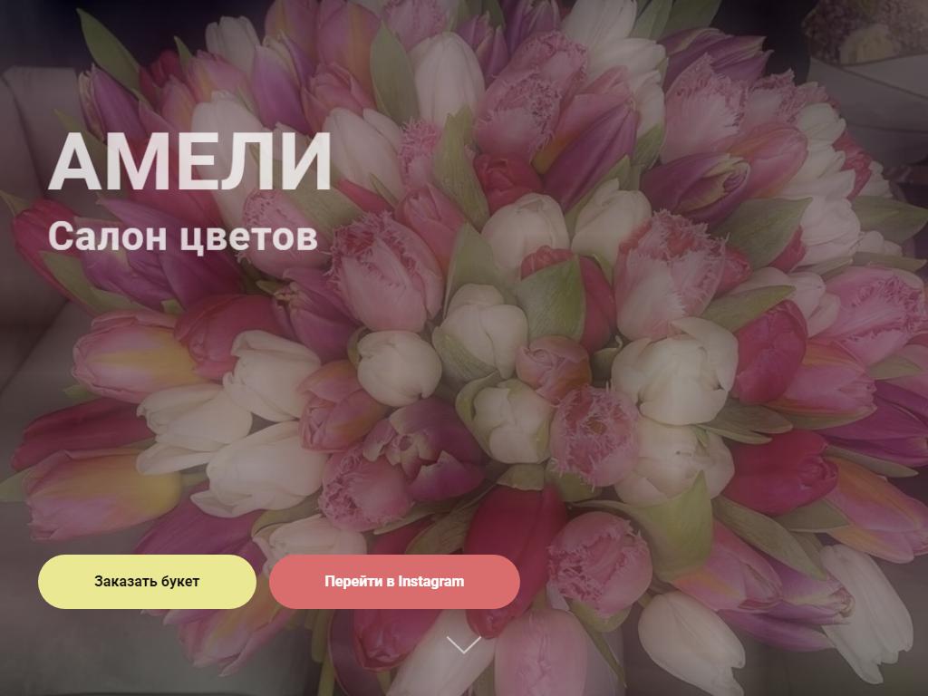 Амели, салон цветов и подарков на сайте Справка-Регион