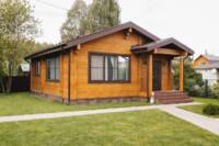 Фото Дома и бани из клееного бруса от компании «Дом Баня»