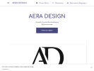 Оф. сайт организации aera-design.business.site