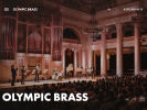 Официальная страница Olympic Brass, духовой оркестр на сайте Справка-Регион