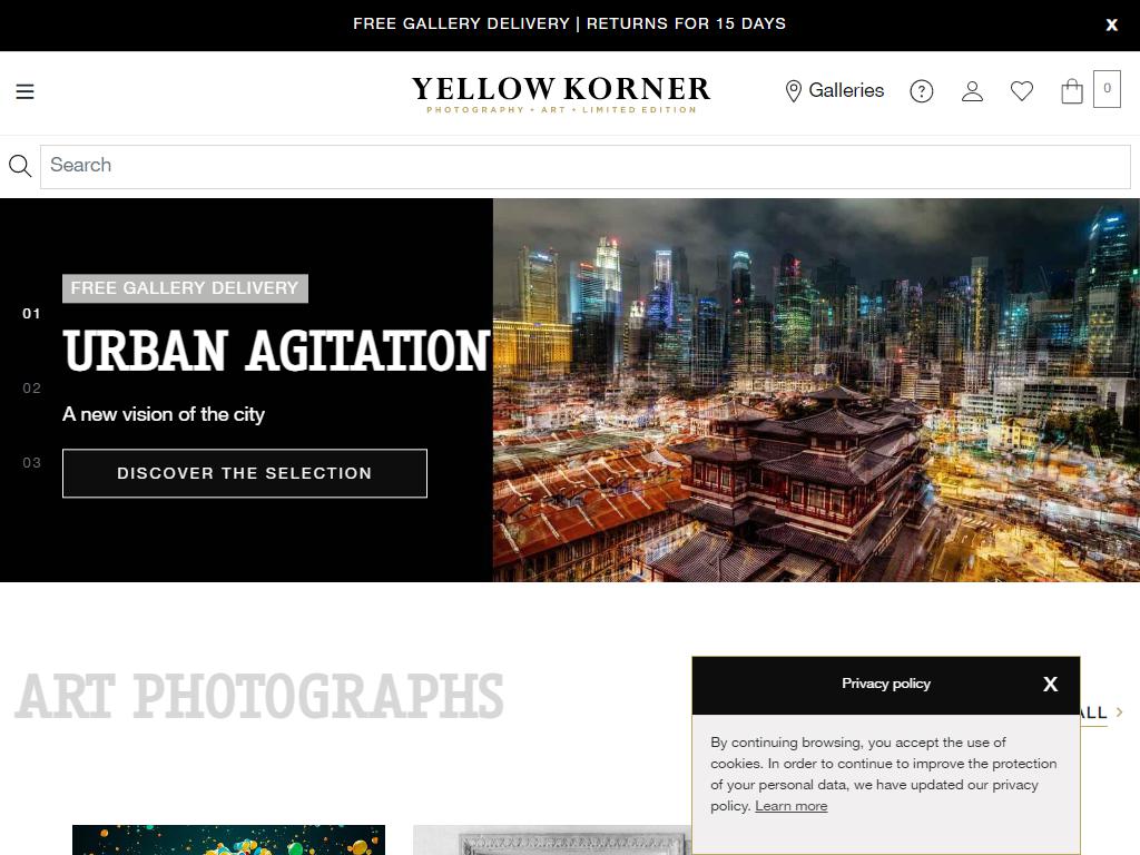 YellowKorner, галерея современного искусства на сайте Справка-Регион