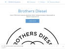 Оф. сайт организации brothersdiesel.business.site