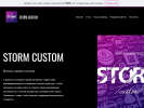 Официальная страница STORM CUSTOM, автосервис на сайте Справка-Регион