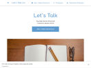 Оф. сайт организации let-s-talk.business.site