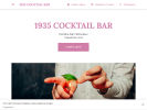 Оф. сайт организации 1935-cocktail-bar.business.site