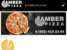 Оф. сайт организации amber-pizza.ru