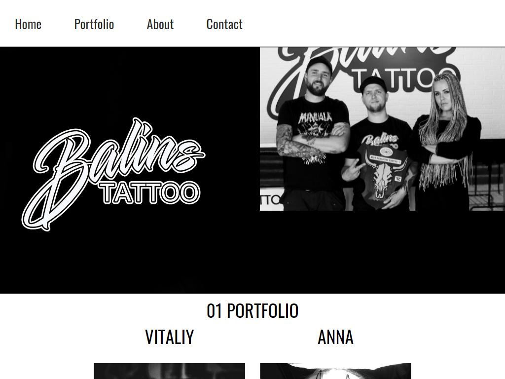 Balins Tattoo, тату-студия на сайте Справка-Регион