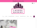 Оф. сайт организации lashes-queens.com