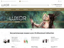 Оф. сайт организации luxorprof.com