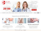 Оф. сайт организации moscow.alanclinic.ru