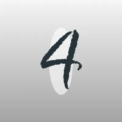 Визитка: 4 УГЛА, багетная мастерская в Новосибирске