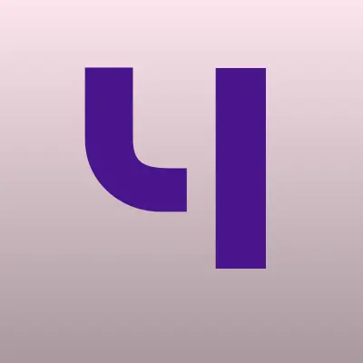 Визитка: 4ерный квадрат, рекламное агентство в Москве