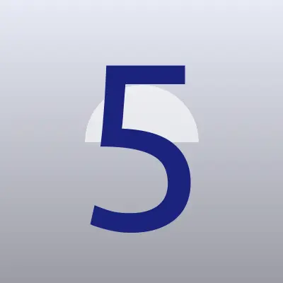 Визитка: 5 levels, лингвистический центр в Коммунарке