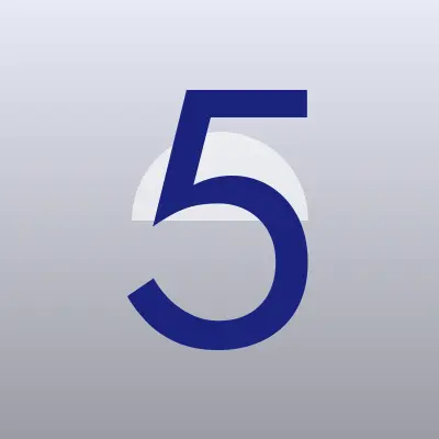 Визитка: 5 levels, лингвистический центр в Коммунарке