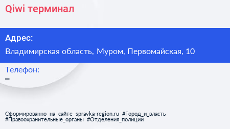 Нажмите, чтобы скачать визитку Qiwi терминал - визитка