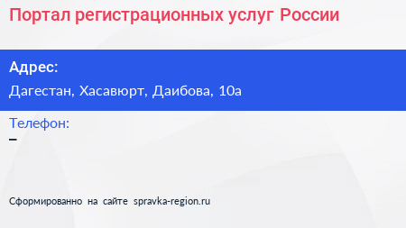 Нажмите, чтобы скачать визитку Портал регистрационных услуг России - визитка