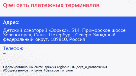 Qiwi сеть платежных терминалов - визитка