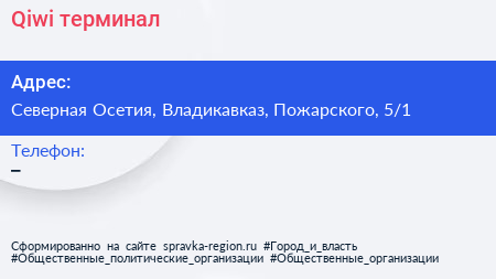 Нажмите, чтобы скачать визитку Qiwi терминал - визитка
