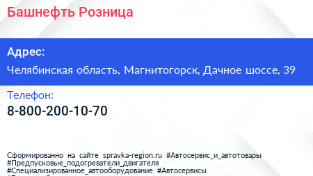 Нажмите, чтобы скачать визитку Башнефть Розница - визитка