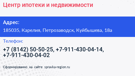 Центр ипотеки и недвижимости - визитка