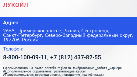 ЛУКОЙЛ - визитка