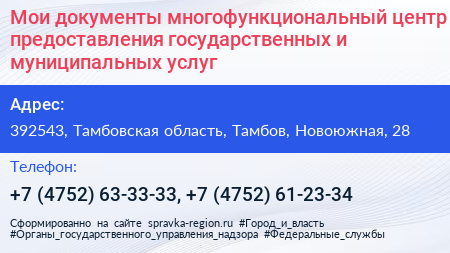 Мои документы многофункциональный центр предоставления государственных и муниципальных услуг - визитка