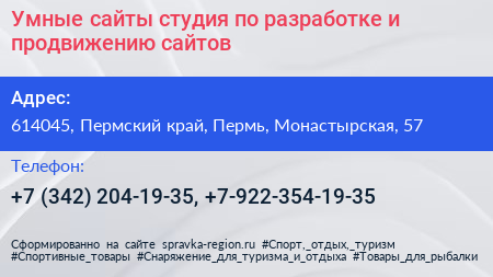 Умные сайты студия по разработке и продвижению сайтов - визитка