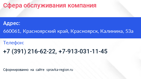 Нажмите, чтобы скачать визитку Сфера обслуживания компания - визитка