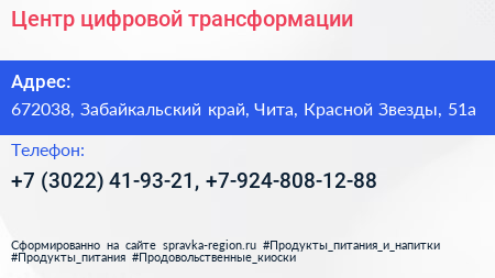 Центр цифровой трансформации - визитка