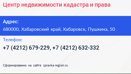 Центр недвижимости кадастра и права - визитка