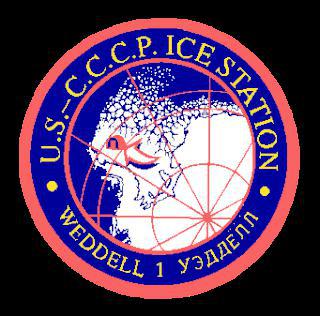 Совместная советско-американская станция дрейфовала на льдине у Антарктического полуострова. Фото 2 