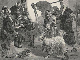 По улицам козу, медведя и быка  водили. Фото 1 